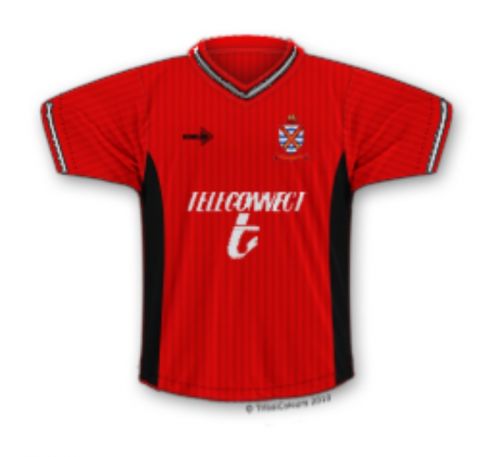 Fulham 1989-90 Away