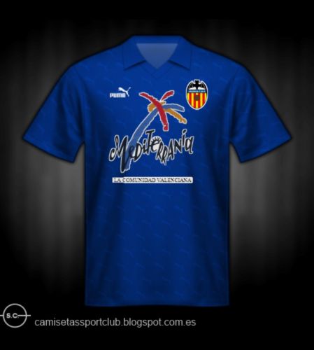 Valencia CF 1992-93 third