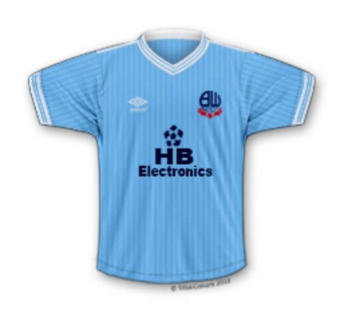Bolton Wanderers 1985-86 Away