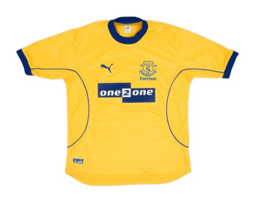 Everton 2000-01 away
