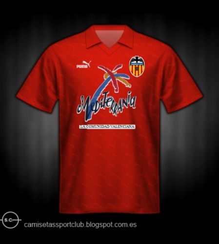Valencia CF 1992-93 away