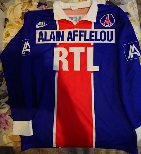 Paris Saint-Germain 1990-91 Visitante